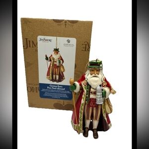 Jim Shore German Santa Ornament Stein Satchel Robe